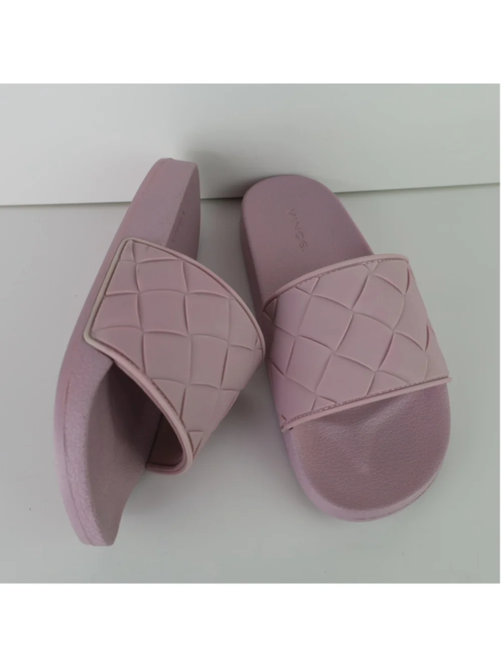 Vince Women's Watley Slide Sandals Light Purple 8- 0443